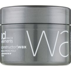 Воск суперсильной фиксации id Hair Titanium Constructor Wax, 100 ml