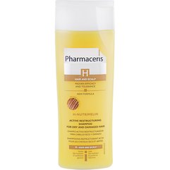 Восстанавливающий шампунь для сухих и поврежденных волос  Pharmaceris H H-Nutrimelin Active Regenerating Shampoo, 250 ml