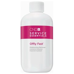Жидкость для снятия искусственных ногтей CND Shellac Offly Fast, 222 ml