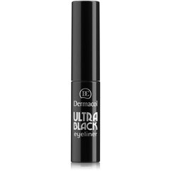 Dermacol Make-Up Ultra Black Еyeliner Черная подводка для глаз, 3 мл