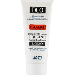 GUAM DUO UOMO Riducente Crema Riscaldante Крем для тіла з розігріваються ефектом Стрункий силует для чоловіків, 200 мл, фото 