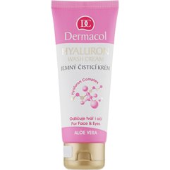 Крем для умывания и снятия макияжа нежный Dermacol Hyaluron Wash cream, 100 ml