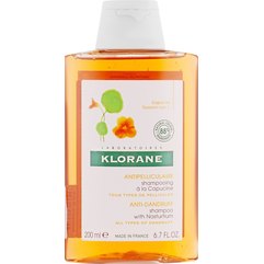 Шампунь от сухой перхоти с экстрактом Настурции Klorane Shampoo With Nasturtium, 200 ml