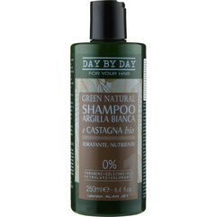 Шампунь с белой глиной и каштаном Alan Jey Green Natural Shampoo, 250 ml