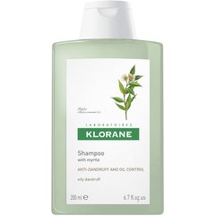 Шампунь с экстрактом мирта против жирной перхоти Klorane Shampoo With Myrtle, 200 ml