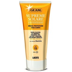 GUAM Supreme Solare Crema Viso-Corpo Media Protezione Сонцезахисний крем c антиоксидантну дію SPF15, 150 мл, фото 