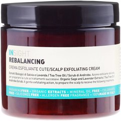 Крем-пілінг для шкіри голови Insight Rebalancing Scalp Exfoliating Cream, 180 ml, фото 