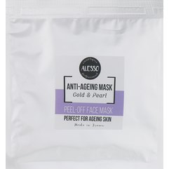 Альгинатная маска омолаживающая Наслаждение золотом Alesso Professionnel Peel-Off Gold & Pearl Mask