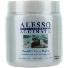 Alesso Professionnel Alginate Peel-Off Face Ремінералізуюча альгінатна маска з морським мулом, фото 