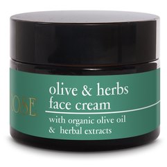 Yellow Rose Olive and Herbs Cream Крем для обличчя з оливковою олією і рослинними екстрактами, 50 мл, фото 