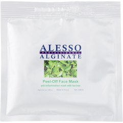 Маска альгинатная противовоспалительная с маслом чайного дерева Alesso Professionnel Alginate Anti-Inflammation Peel-Off Face Mask With Tea Tree