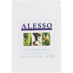 Маска растворимая Микродермабразия-Пилинг Alesso Professionnel Instant Face Mask