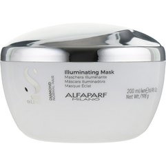 Маска с микрокристалами для блеска волос Alfaparf Milano Semi Di Lino Diamond Illuminating Mask