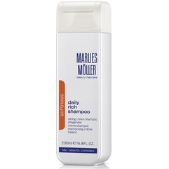 Ежедневный шампунь питательный  Marlies Moller Daily Rich Shampoo, 200 ml
