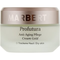 Marbert Profutura Anti-Aging Skin Care Cream Gold Антивіковий золотий крем для обличчя, 50 мл, фото 