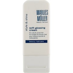 Marlies Moller Soft Glossing Cream Крем-блиск для випрямлення волосся, 100 мл, фото 