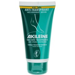 Гель-антиперспирант для устранения очень сильной потливости ног Asepta Akileine Green Anti-perspirant Gel, 75 ml