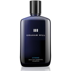 Шампунь с активированным углем Graham Hill Stowe Wax Out Charcoal Shampoo, 100 ml