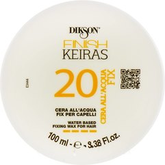 Воск на основе ароматизированной воды Dikson Finish Keiras Water Based Fixing Wax For Hair, 100 ml