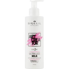 Молочко для разглаживания волос Brelil Ultra Liss Milk Art Creator, 200 ml, фото 
