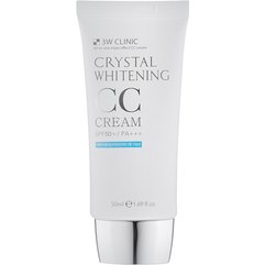 Крем для лица осветляющий 3W CLINIC Crystal Whitening CC Cream SPF50 + PA +++ (# 1) Glitter Beige CC, 50 мл