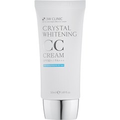 Крем для обличчя 3W CLINIC Crystal Whitening CC Cream SPF50 + PA +++ (# 2) Natural Beige CC, 50 мл, фото 