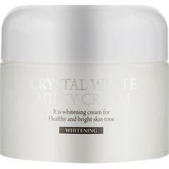 Крем для лица осветляющий и увлажняющий 3W CLINIC Crystal White Milky Cream, 50 мл