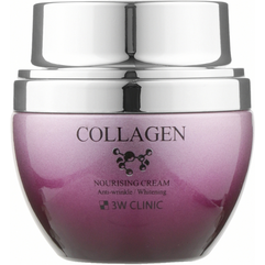 Поживний крем для обличчя з колагеном 3W CLINIC Collagen Nourishing, 50 гр, фото 