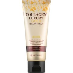 Маска пленка для лица 3W CLINIC Collagen & luxury Peel Off Pack gold mask, 100 мл