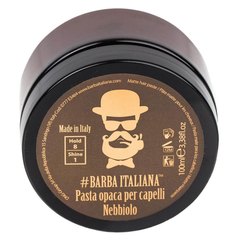 Матовая паста для волос Barba Italiana Nebbiolo Matte Hair Paste, 100 ml