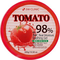 Многофункциональный гель для лица и тела с экстрактом томата 3W CLINIC Tomato Moisture Soothing Gel, 300 г