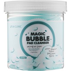 Пилинг-диски для лица очищающие 3W CLINIC Magic Bubble Pad Cleanser, 25 шт