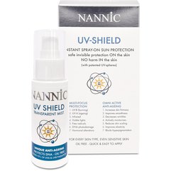 Nannic UV-Shield Легкий сонцезахисний спрей, 50 мл, фото 