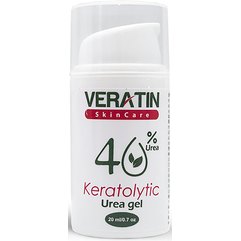 Veratin Skin Care Keratolytic Urea Gel Гель кератолітик, фото 