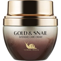 Крем для обличчя 3W Clinic Gold & Snail Intensive Care Cream, 50 мл, фото 