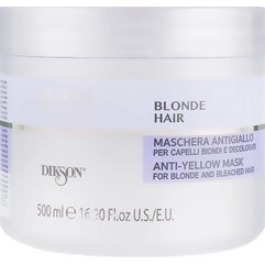 Маска для освітленого волосся Dikson Keiras Urban Barrier Blonde Hair Mask, 500 ml, фото 