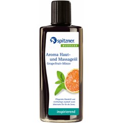 Масло массажное для улучшения функций кожи Грейпфрут-мята Spitzner, 190 ml