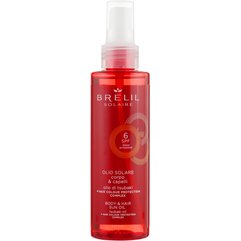 Защитное масло для волос и тела Brelil Solaire Oil SPF 6, 150 ml