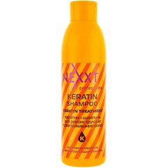 Кератин-шампунь для реконструкції та розгладження волосся Nexxt Professional Keratin-Shampoo, фото 