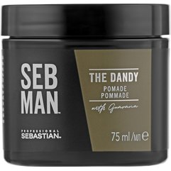 Sebastian Professional Seb Man The Dandy Крем-воск для укладки волос для естественной фиксации, 75 мл, фото 
