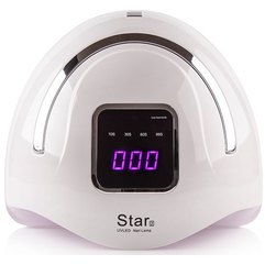 Лампа для маникюра Star 2 Silver Led+Uv, 72 W