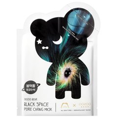 Маска для сужения пор Мишка Черная дыра The Oozoo Bear Black Space Pore Caring Mask, 1 шт