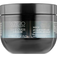 Маска з анти-жовтим ефектом SeipuntoZero Take Over Pure Silver Mask, 500 ml, фото 