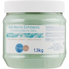 Thalaspa Exfoliating Marine Salts Отшелушивающая морська сіль Мікрокеан, 1,3 кг, фото 