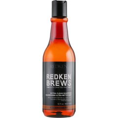 Шампунь для интенсивного очищения волос Redken Brews Extra Clean Shampoo, 300 ml