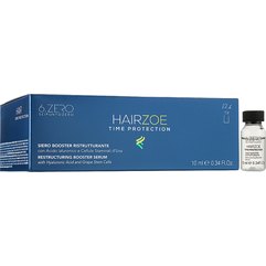 Восстанавливающая сыворотка интенсивного действия SeipuntoZero Hairzoe Time Protection Restructuring Booster Serum, 12х10 ml