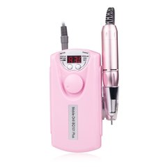 Фрезер портативный с аккумулятором Mobile Drill BQ-101 Pink, 45 W/35000 об.