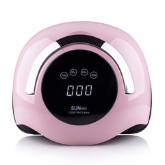 Лампа для маникюра с ручкой Sun BQ-5T Pink Led+Uv, 120 W