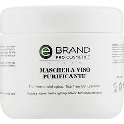 Ebrand Maschera Viso Purificante Очищаюча маска для жирної та комбінованої шкіри, 250 мл, фото 