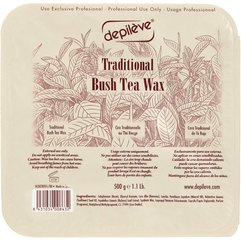 Depileve Traditional Bush Tea Wax Традиційний віск з екстрактом чаю ройбуш, 1 кг, фото 